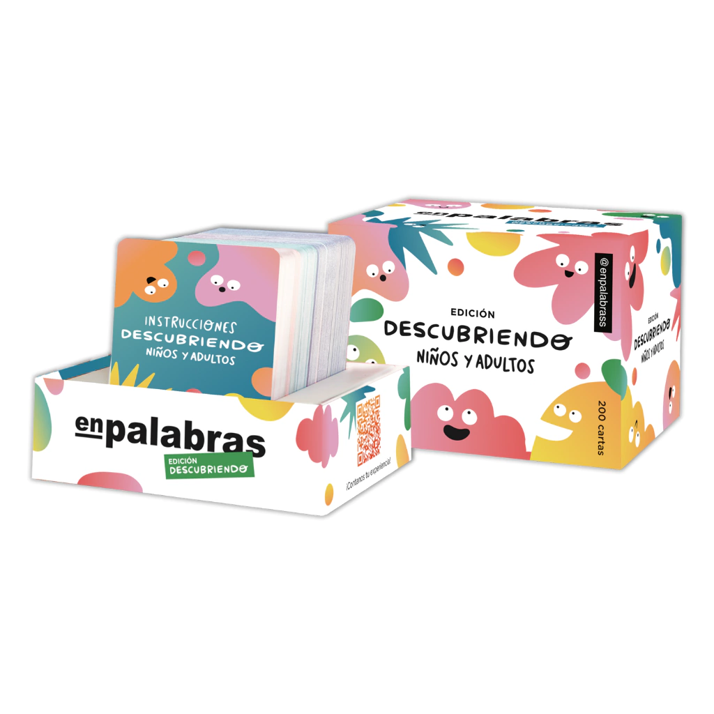 DESCUBRIENDO - Juego de Cartas para Niños y Adultos